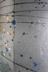 Rare Glass Room Divider or Voyeur Screen for Fiam, Design Vittorio Livi