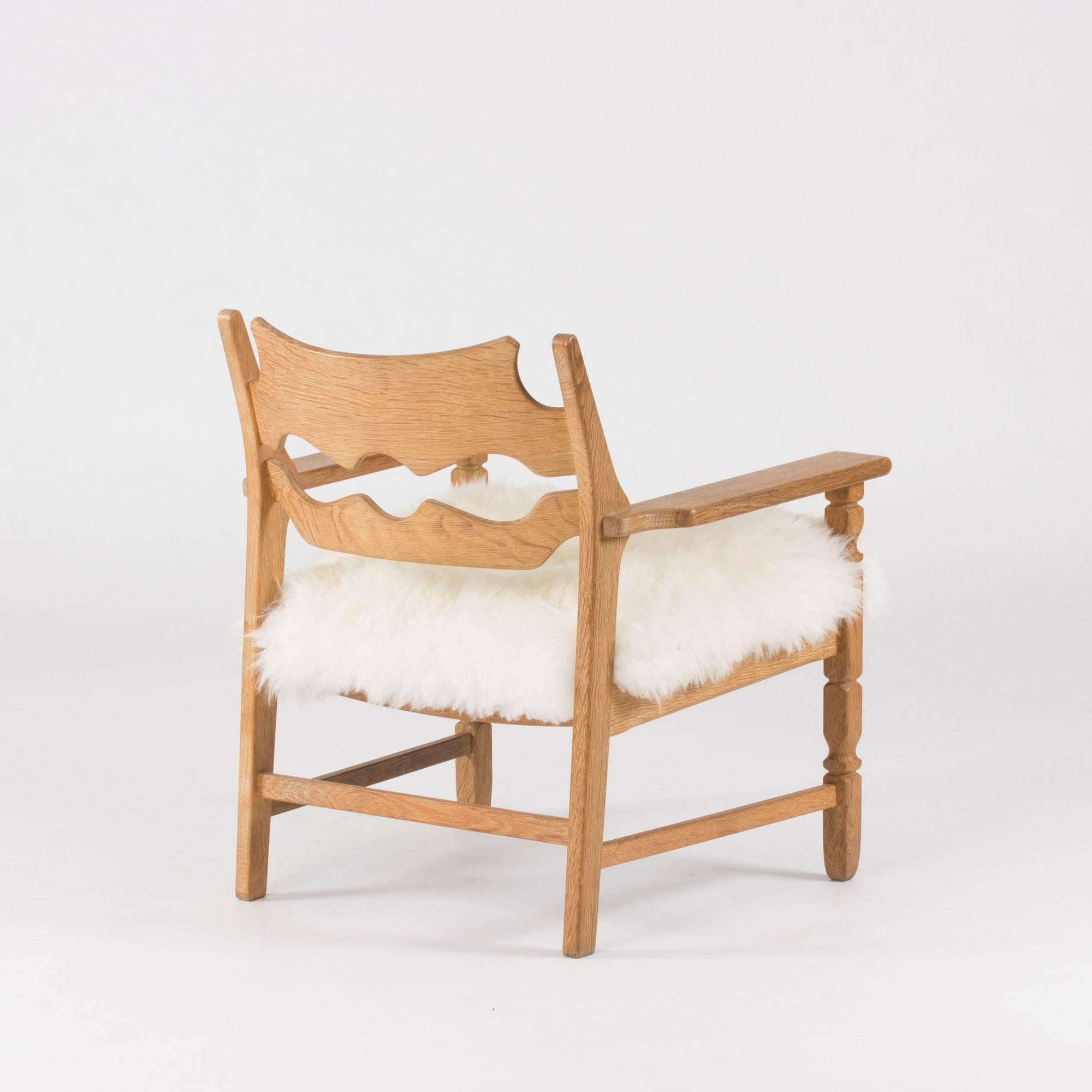 Danish Lounge Chair by Henning Kjaernulf
