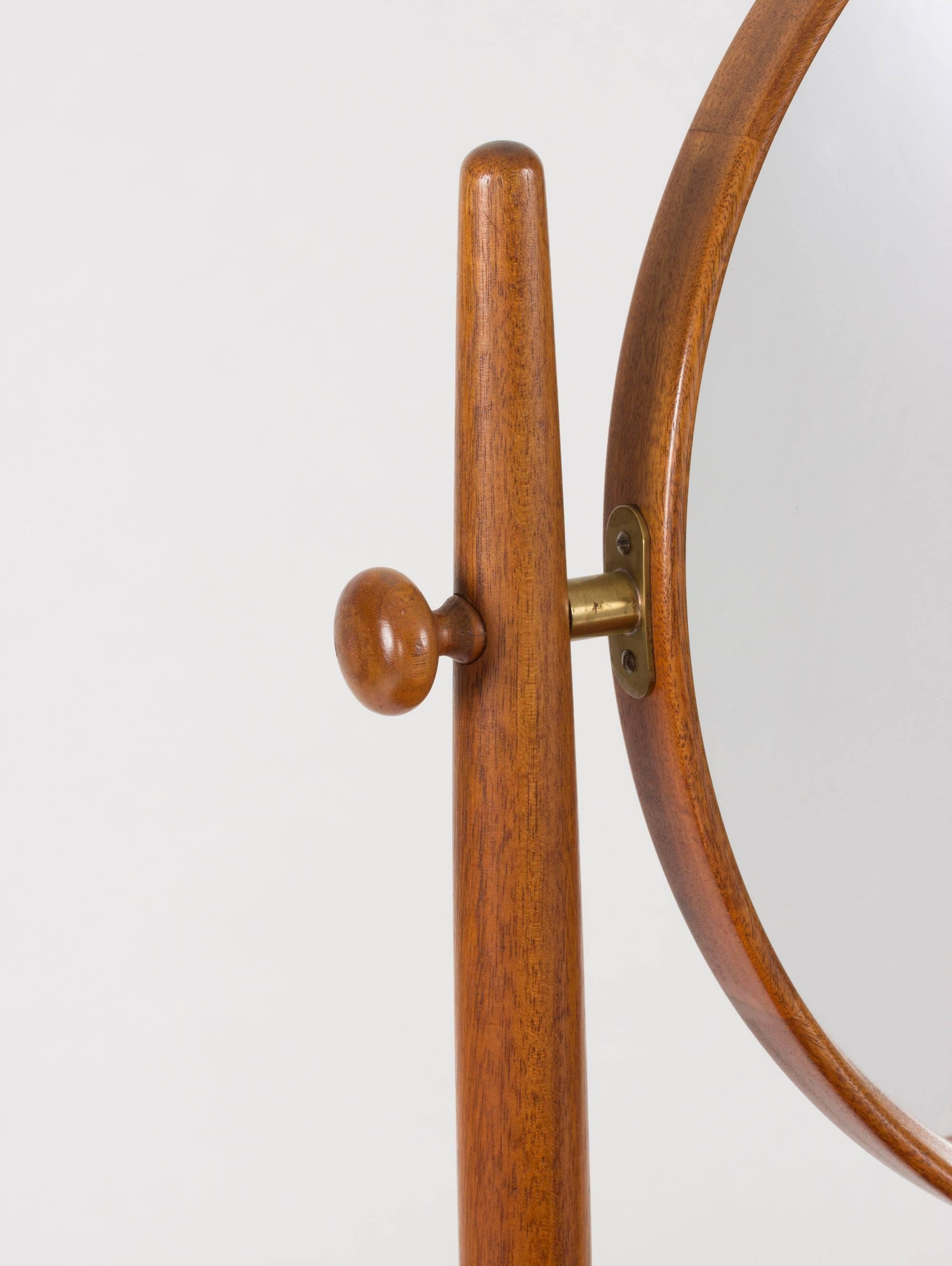 Mid-20th Century Oak Dressing Table by Sven Engström and Gunnar Myrstrand