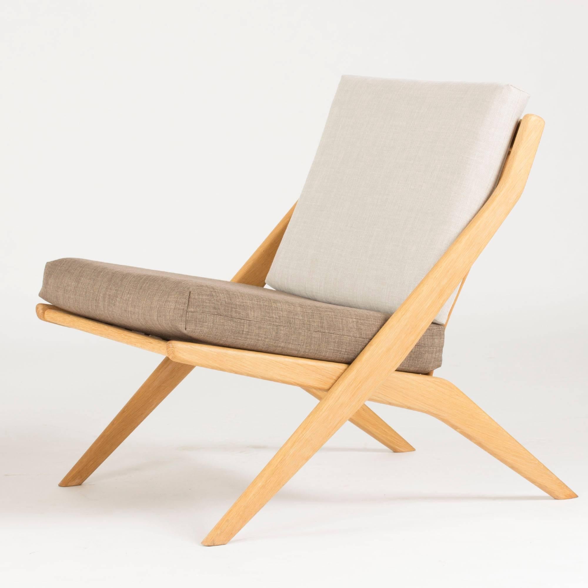 Swedish Pair of Lounge Chairs by Folke Ohlsson