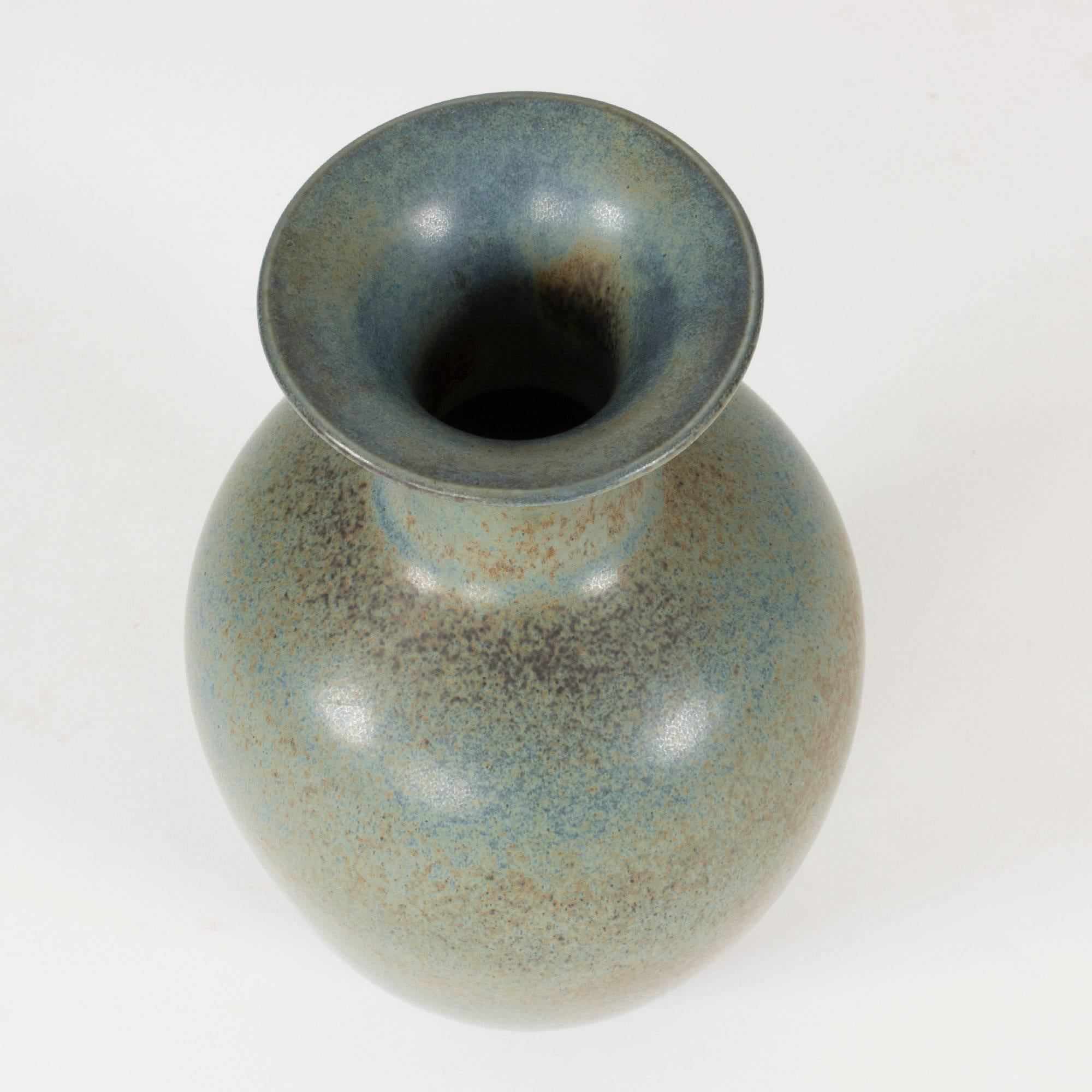 Mid-Century Modern Stoneware Floor Vase by Gunnar Nylund