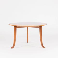 Table basse moderne de style « mid-century » en acajou, signée Josef Frank, Suède, années 1940