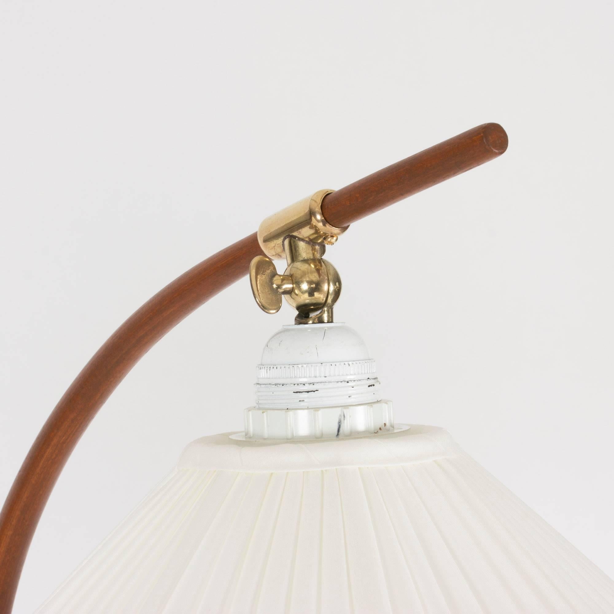 Mid-20th Century Pair of Teak Floor Lamps by Severin Hansen