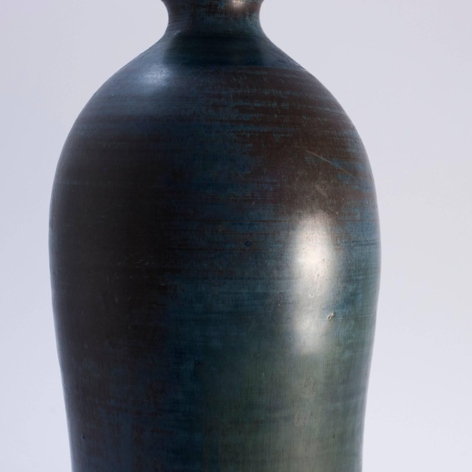 Swedish Unique Vase by Stig Lindberg