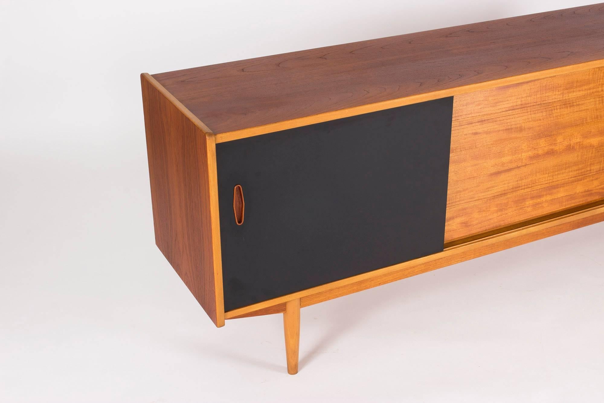 Teak Sideboard from Hugo Troeds In Excellent Condition In Stockholm, SE