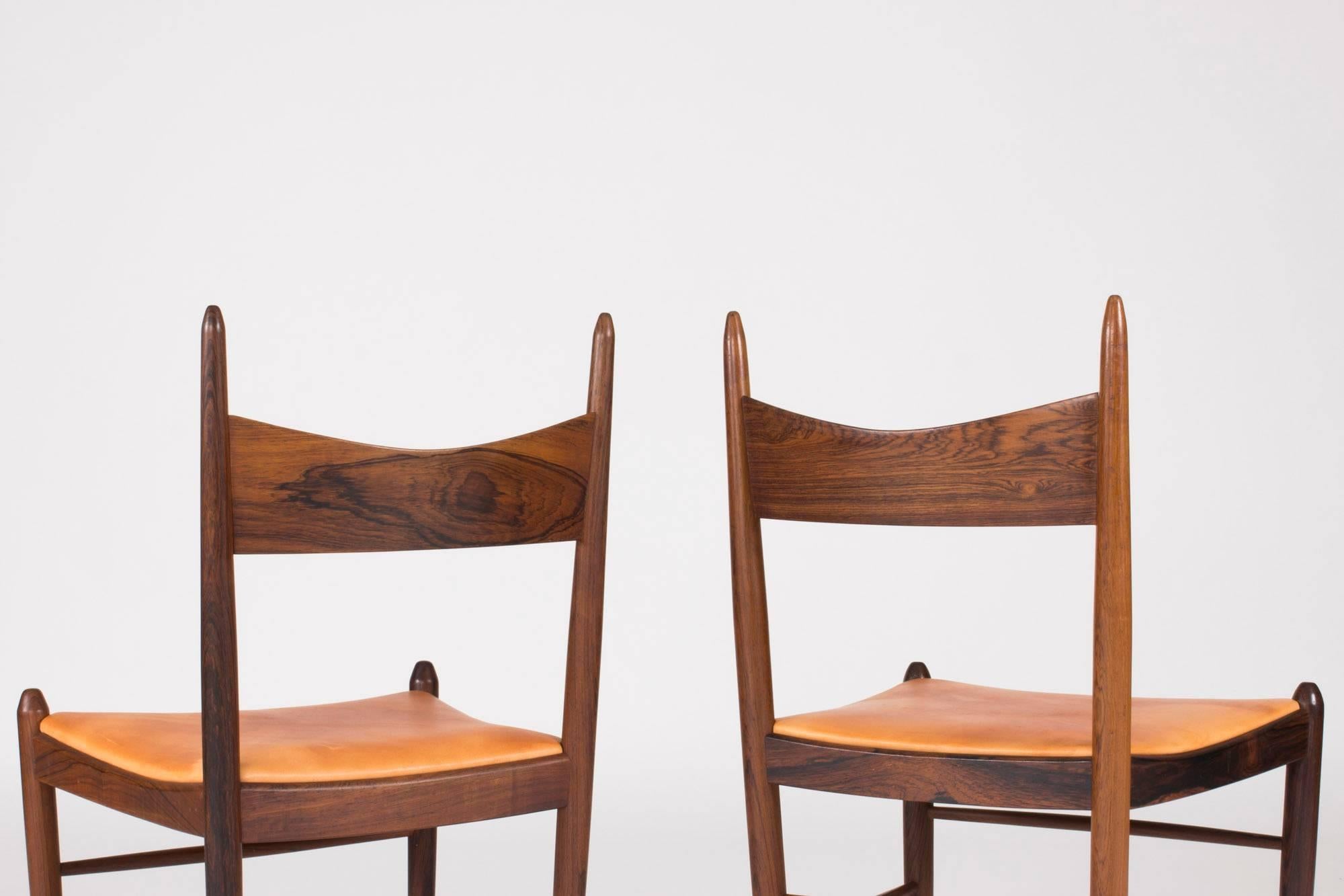 Danish Set of Ten Dining Chairs by H. Vestervig Eriksen