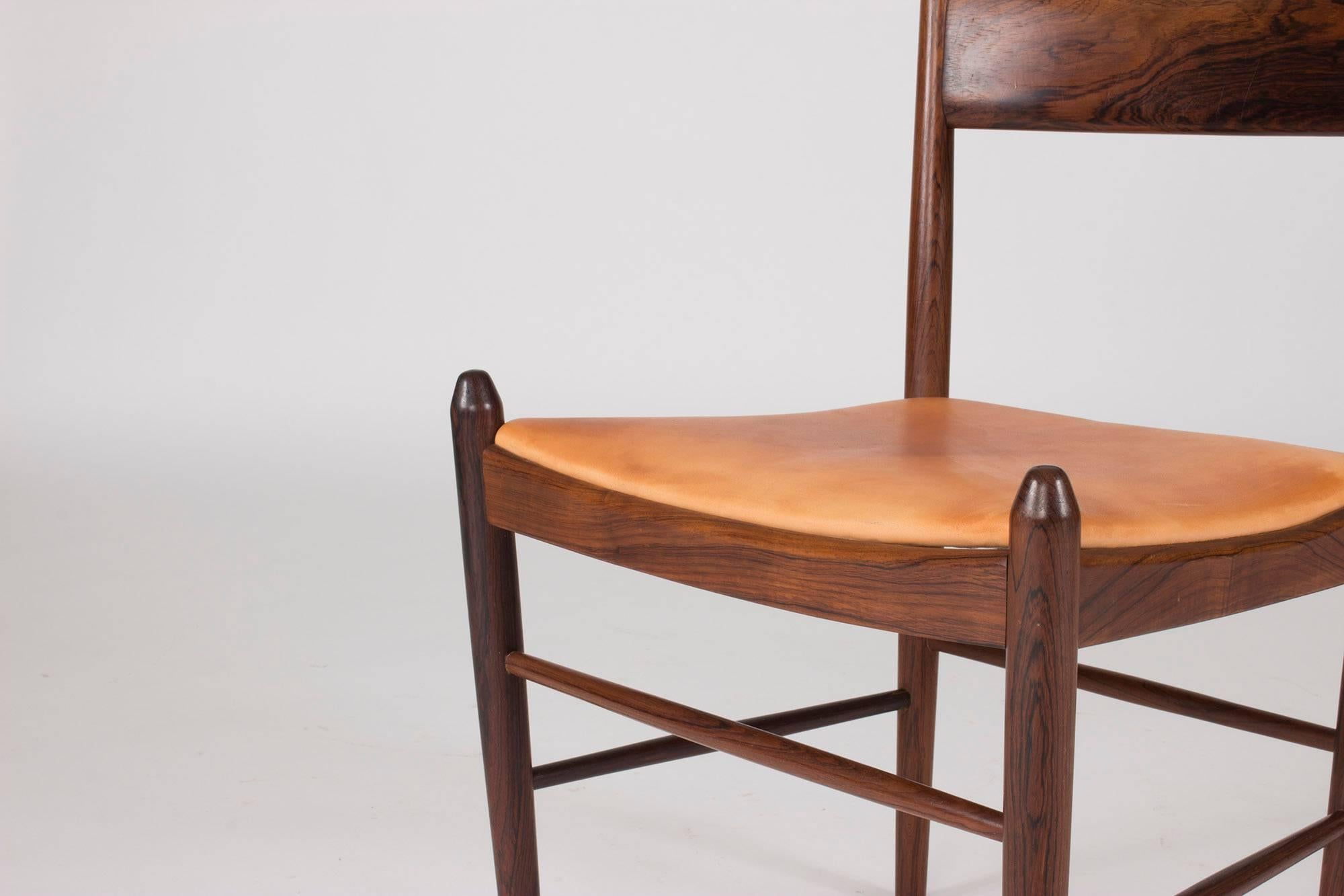 Mid-20th Century Set of Ten Dining Chairs by H. Vestervig Eriksen