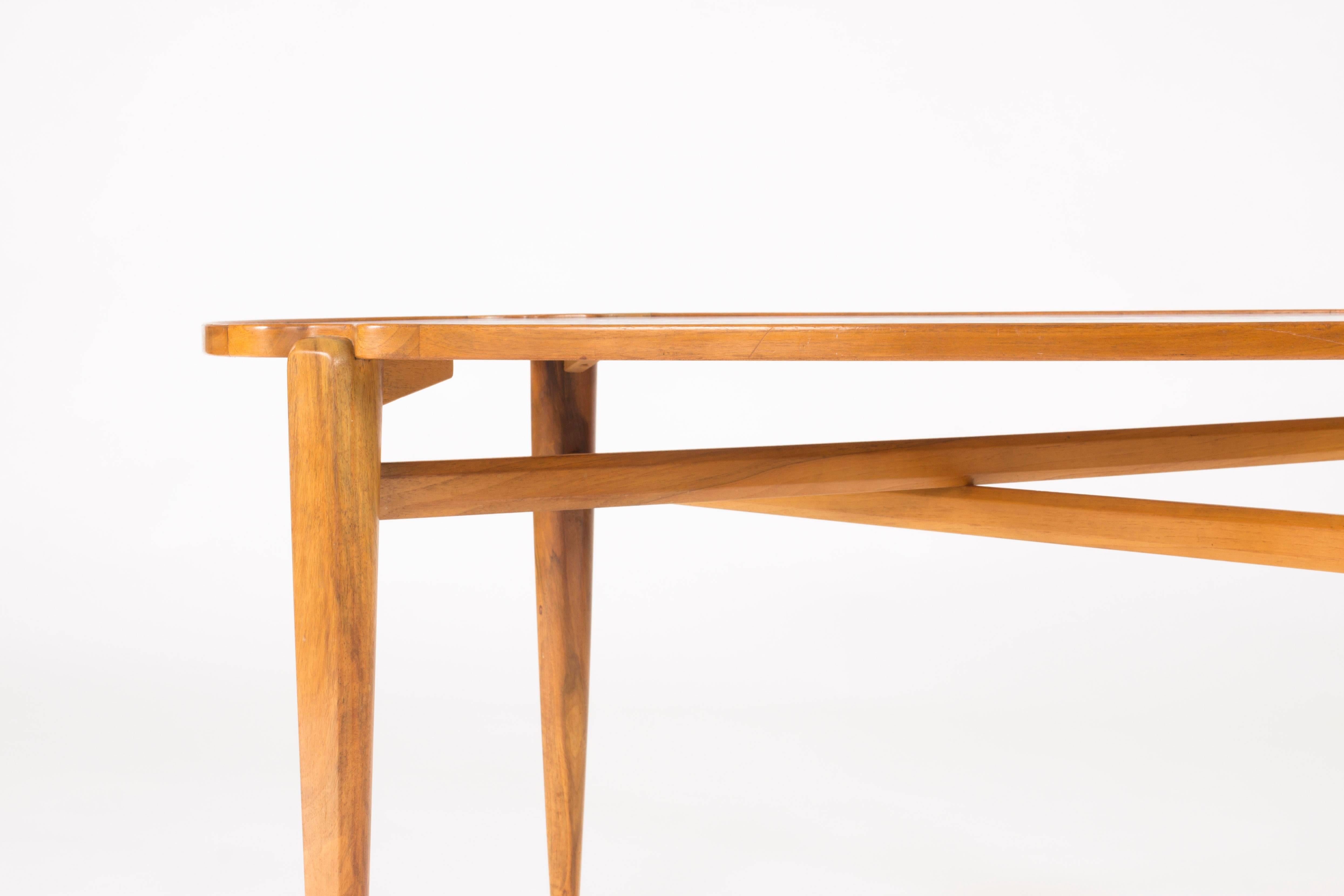 Walnut Root Coffee Table by Axel Larsson In Excellent Condition In Stockholm, SE
