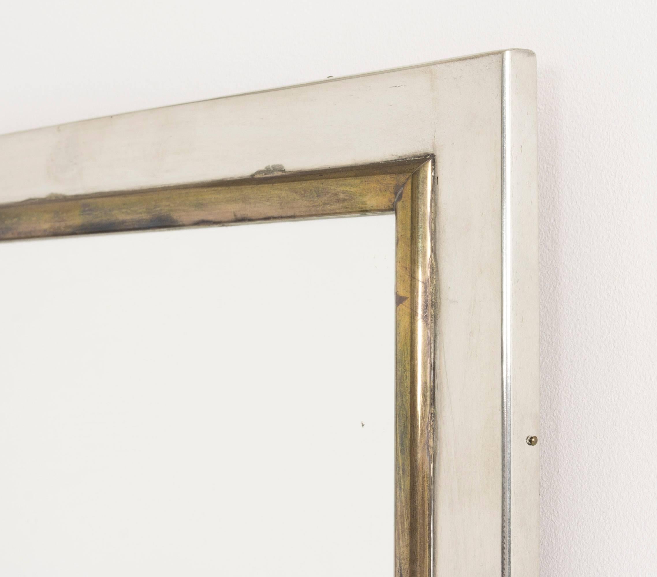 Pewter Wall Mirror by Estrid Ericson In Excellent Condition In Stockholm, SE