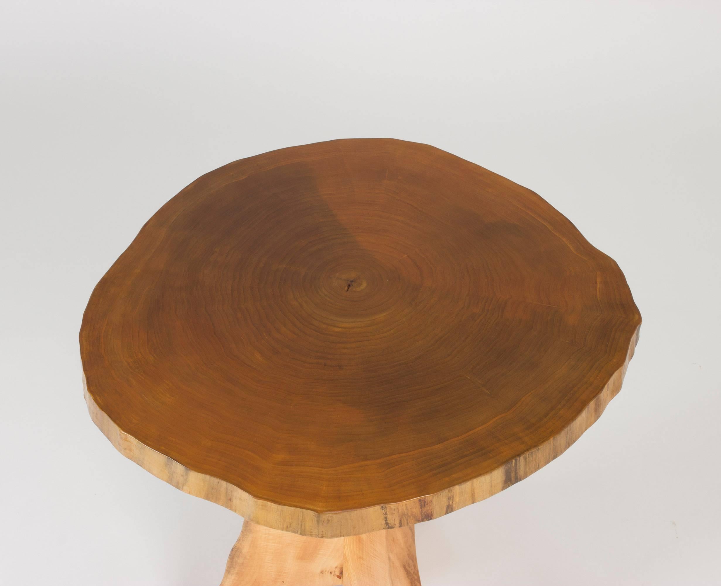 Poplar Occasional Table by Sigvard Nilsson 1