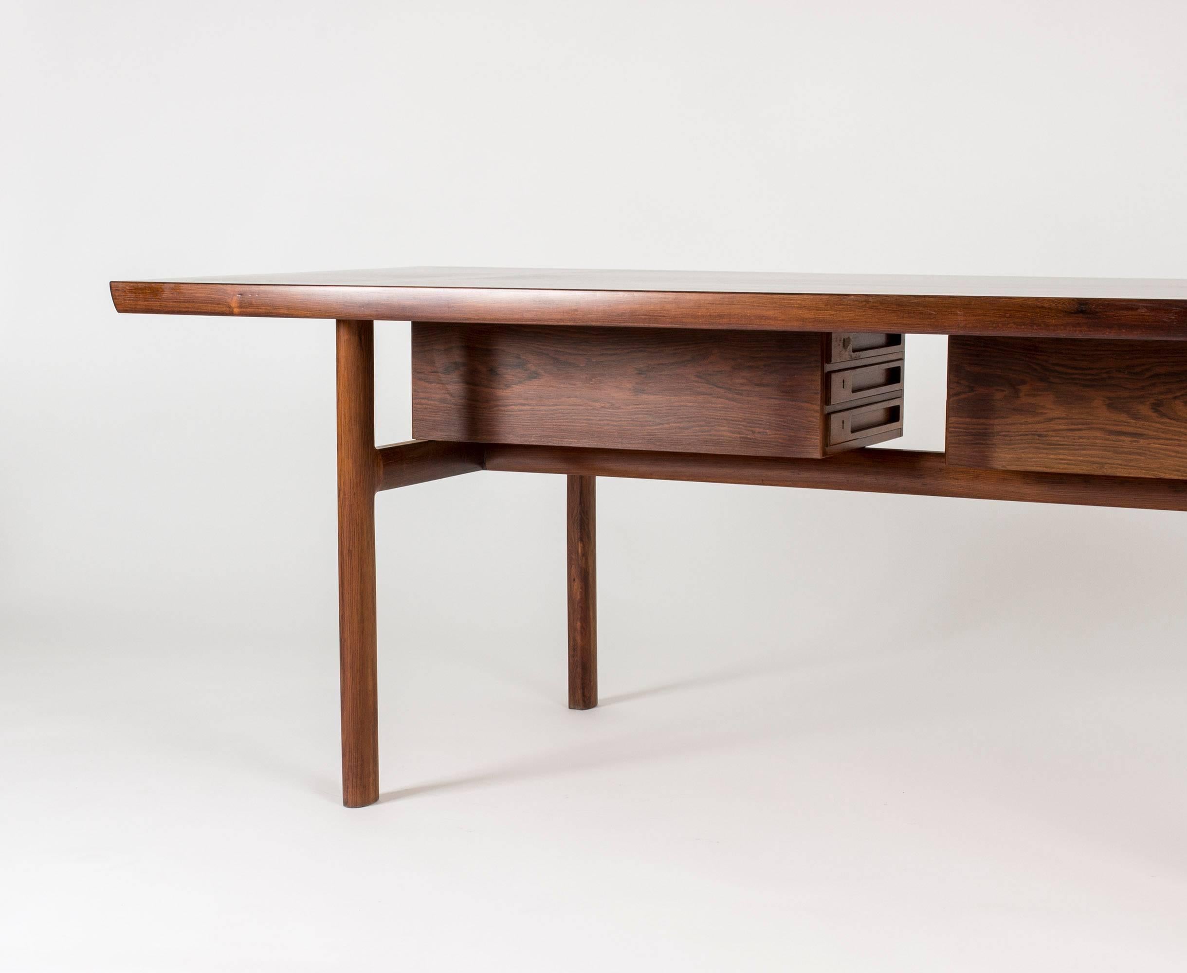 Mid-20th Century Rosewood Desk by Peter Hvidt & Orla Mølgaard