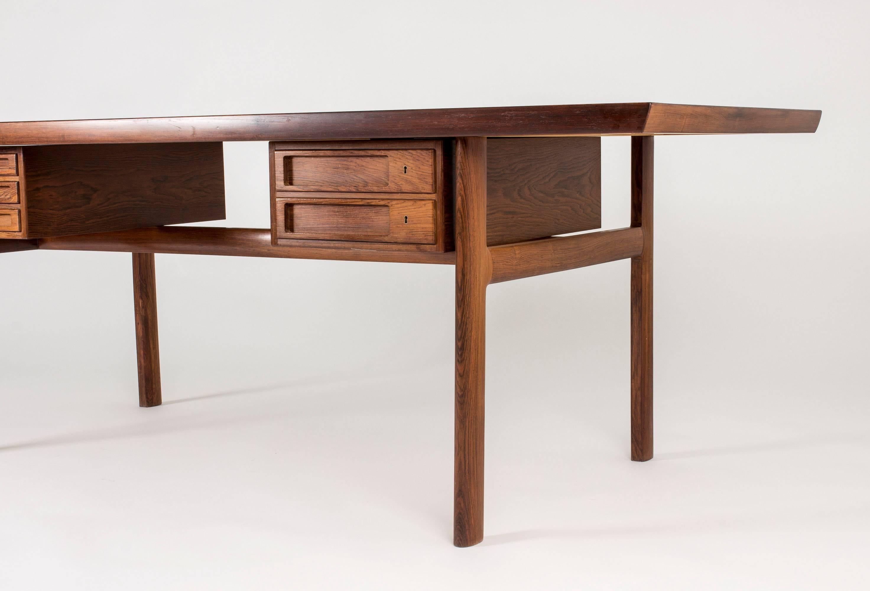 Rosewood Desk by Peter Hvidt & Orla Mølgaard 1