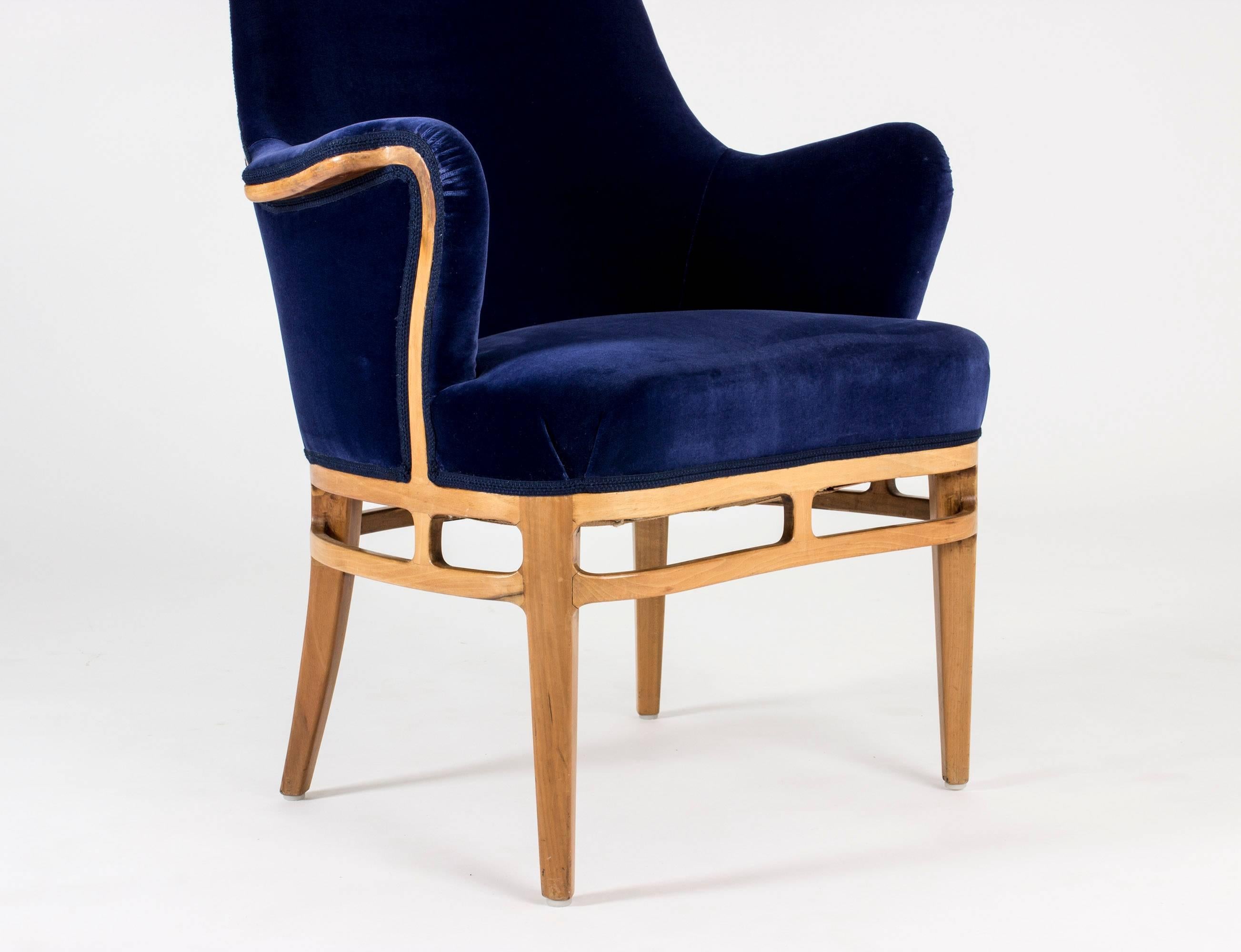 Lounge Chair by Carl-Axel Acking In Excellent Condition In Stockholm, SE
