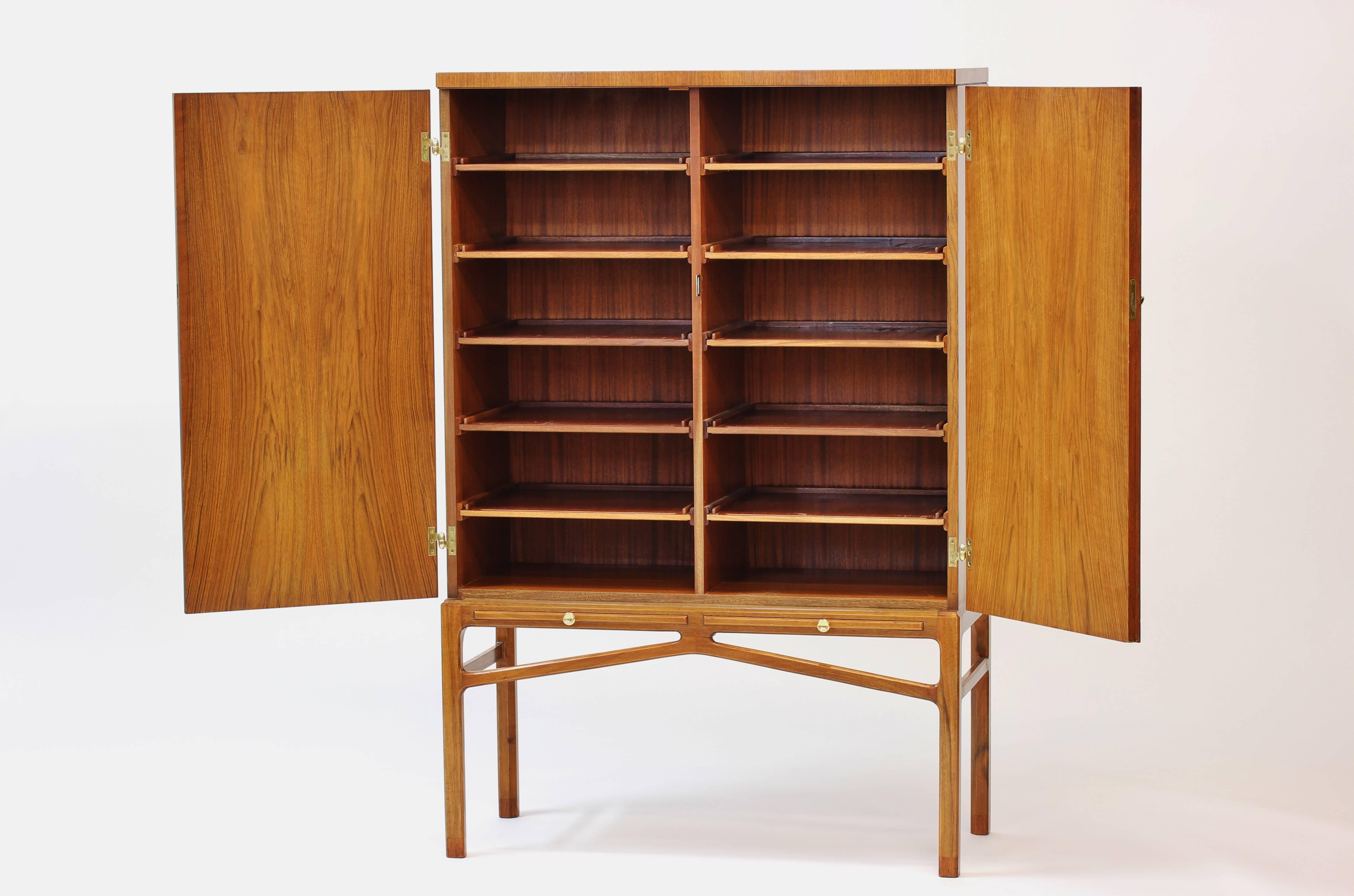 Mid-20th Century Mahogany Cabinet by Carl-Axel Acking