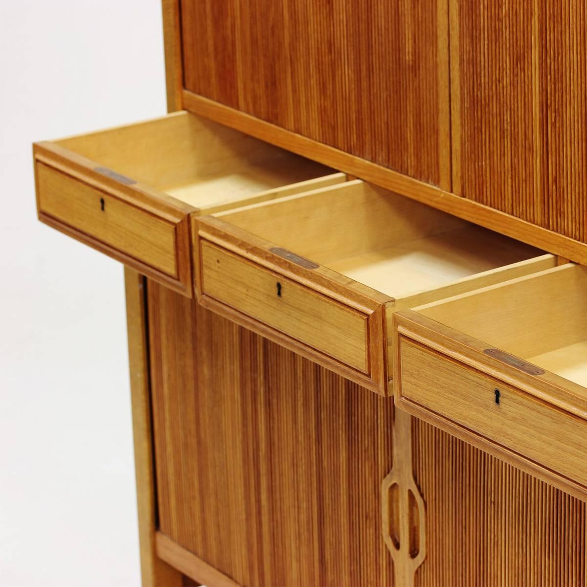 Oak and Teak Cabinet by Carl-Axel Acking 2