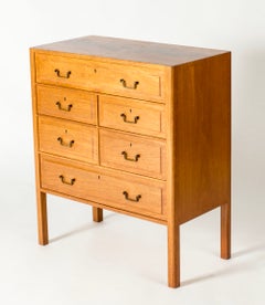 Midcentury Mahogany Chest of Drawers by Josef Frank, Sweden, 1950s