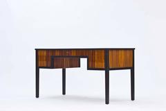 Zebrano Veneer Desk by Nils Öfverman