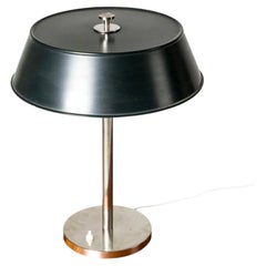 Lampe de table fonctionnaliste de Harald Notini, Böhlmarks, Suède, années 1930