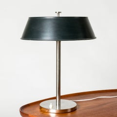 Lampe de table fonctionnaliste de Harald Notini, Böhlmarks, Suède, années 1930