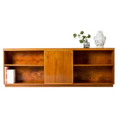 Swedish Modern Mahogany Bookcase or Sideboard, AB Robert Ditzinger
