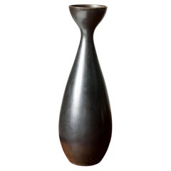 Steingutvase aus der Jahrhundertmitte von Carl-Harry Stålhane, Rörstrand, Schweden, 1950er Jahre