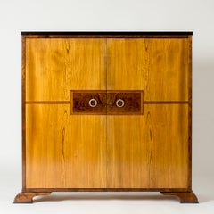 Schwedischer Schrank aus Ulme und Birke, Schweden, 1930er Jahre