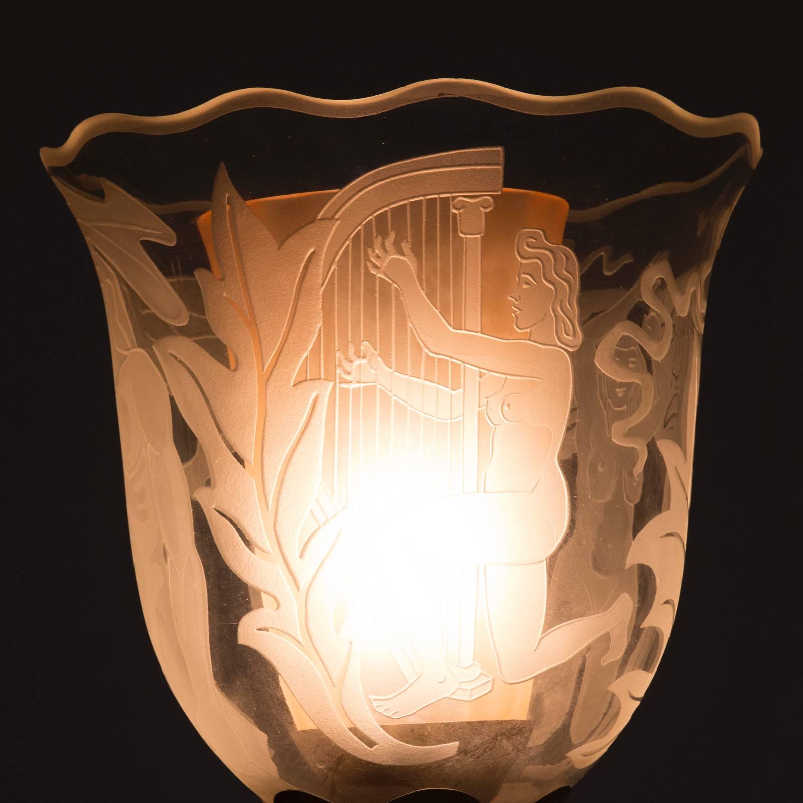 Scandinavian Modern Uplight Floor Lamp by Notini