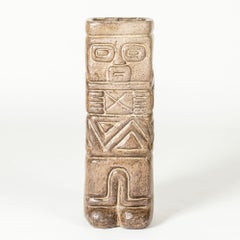 Vaso da terra in terracotta di Vicke Lindstrand, Uppsala-Ekeby, Svezia, anni ’40