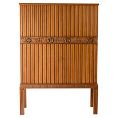 Swedish Modern Pine Cabinet, 1930s