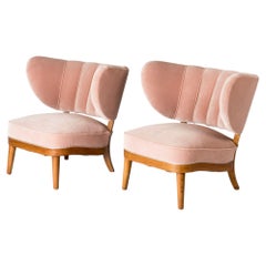 Skandinavische Lounge-Sessel im Modern-Stil von Ottos Schulz, Boet, Schweden, 1930er/40er Jahre