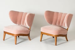 Skandinavische Lounge-Sessel im Modern-Stil von Ottos Schulz, Boet, Schweden, 1930er/40er Jahre