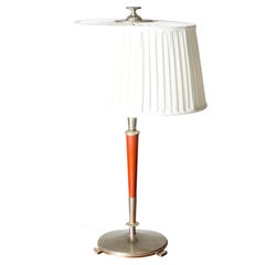 Swedish Grace Table Lamp by Harald Notini, Böhlmarks, Sweden, 1920/30s