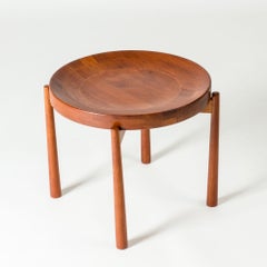 Tavolino o tavolino da caffè in teak in stile Mid-Century di Jens Quistgaard, Nissen, Danimarca, anni '50