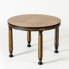 Mesa de centro sueca «Grace Birch», de Otto Schulz, Boet, Suecia, década de 1930