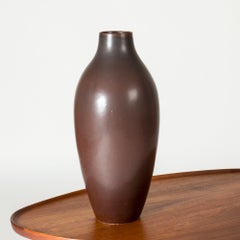 Stoneware Floor Vase by Carl-Harry Stålhane, Rörstrand, Sweden, 1950s