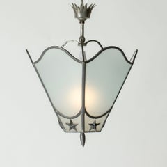 Swedish Grace Ceiling Lantern, Sweden, 1920s