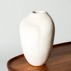 Earthenware Vase by Dagmar Norell, Own studio, Sweden, ca. 1970s