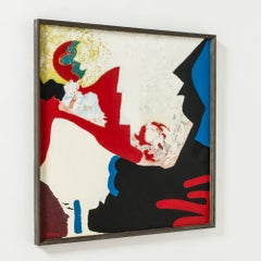 Modernist Oil Painting by Harry Booström, Sweden, 1959