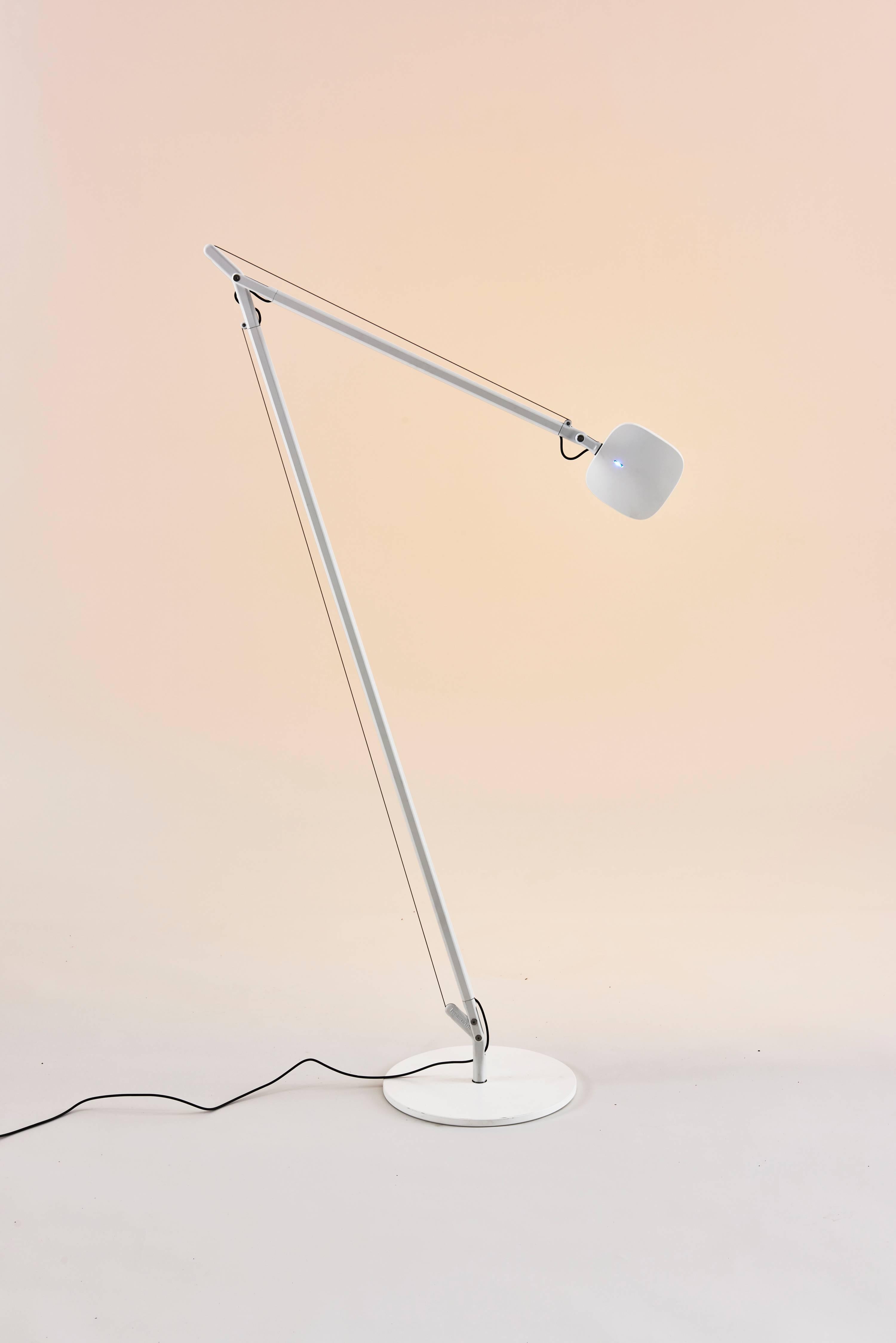 Demi-Volee Floor Lamp by Odo Fioravanti for Fontana Arte In New Condition For Sale In Brooklyn, NY