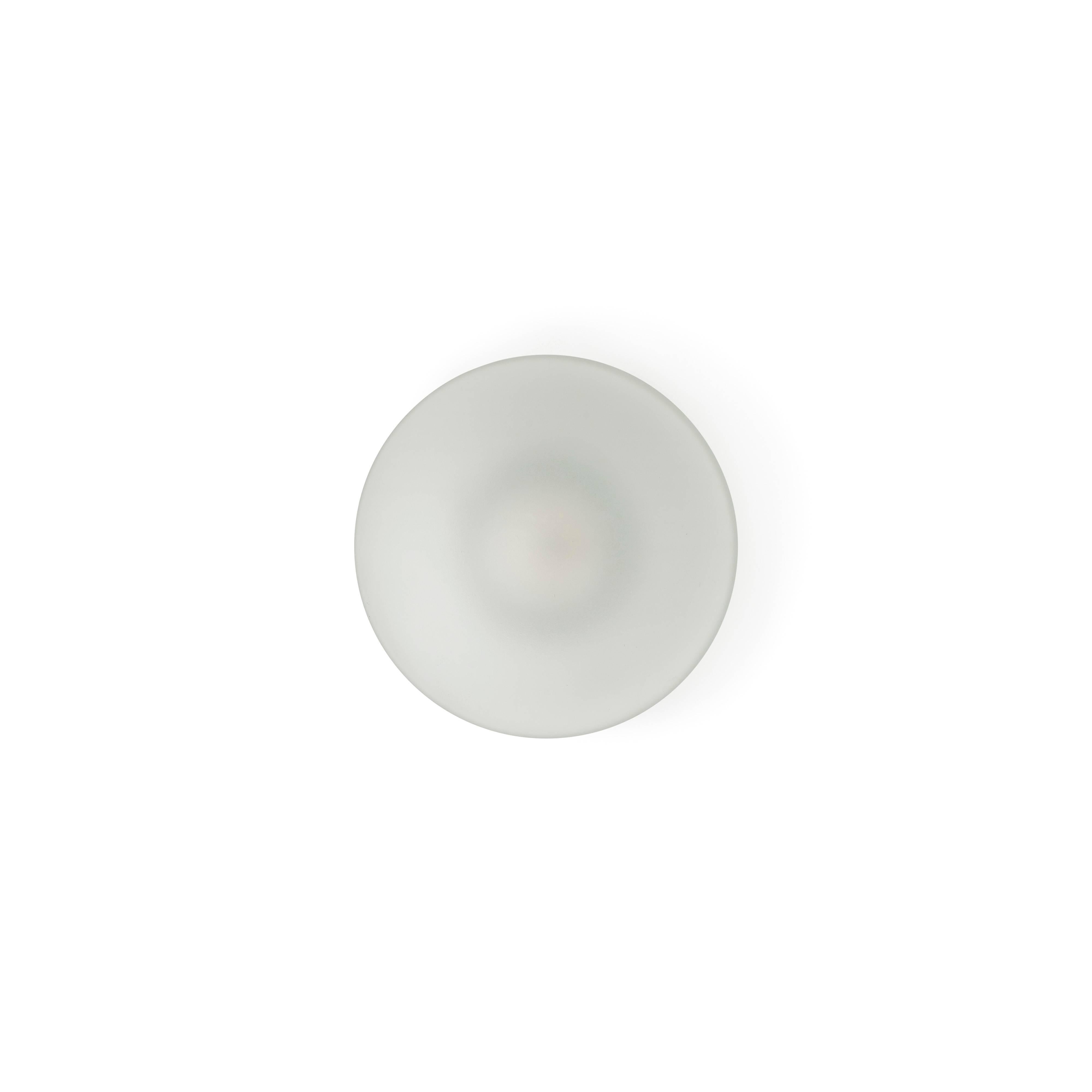 Designed for either wall or ceiling installation, Sillaba combines discretion and pureness, furnishing any room with its minimal presence.

Available in three sizes:

ø 3.5” × 2.3”. 
Bulbs: 1×20 W 12V T4 Bi Pin 6.35.
$181.00.

ø 4.7” ×