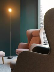 Metis Lighting Fontana Arte Nobi Stehlampe aus mattiertem Glas, entworfen 1992