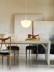 Gamfratesi Fontana Arte Cheshire Suspension Lamp in Opaline Polycarbonate, 2013