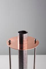 Elettra Metal Vase Designed by Federica Biasi for Mingardo