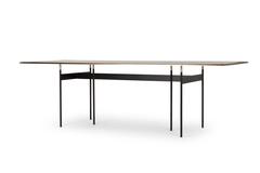 Table en métal tartan conçue par Simone Bonanni pour Mingardo