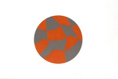 Tavolino con piano in pelle intarsiata "Sur" di Nestor Perkal per Oscar Maschera