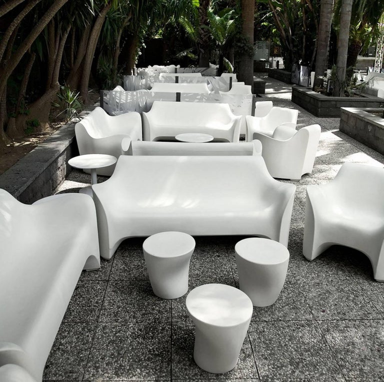 Tokyo-Pop" White or Black Monobloc Sofa Designed by T. Yoshioka for Driade  For Sale at 1stDibs | sofa tokyo, tokyo pop sofa, patrizio palombit