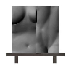 "Ercole e Afrodite Composition 9" Black or White Modular Box System by Driadelab