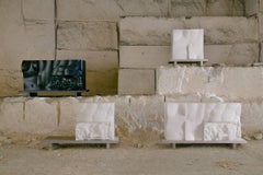 "Ercole e Afrodite Composition 6" Black / White Modular Box System by Driadelab