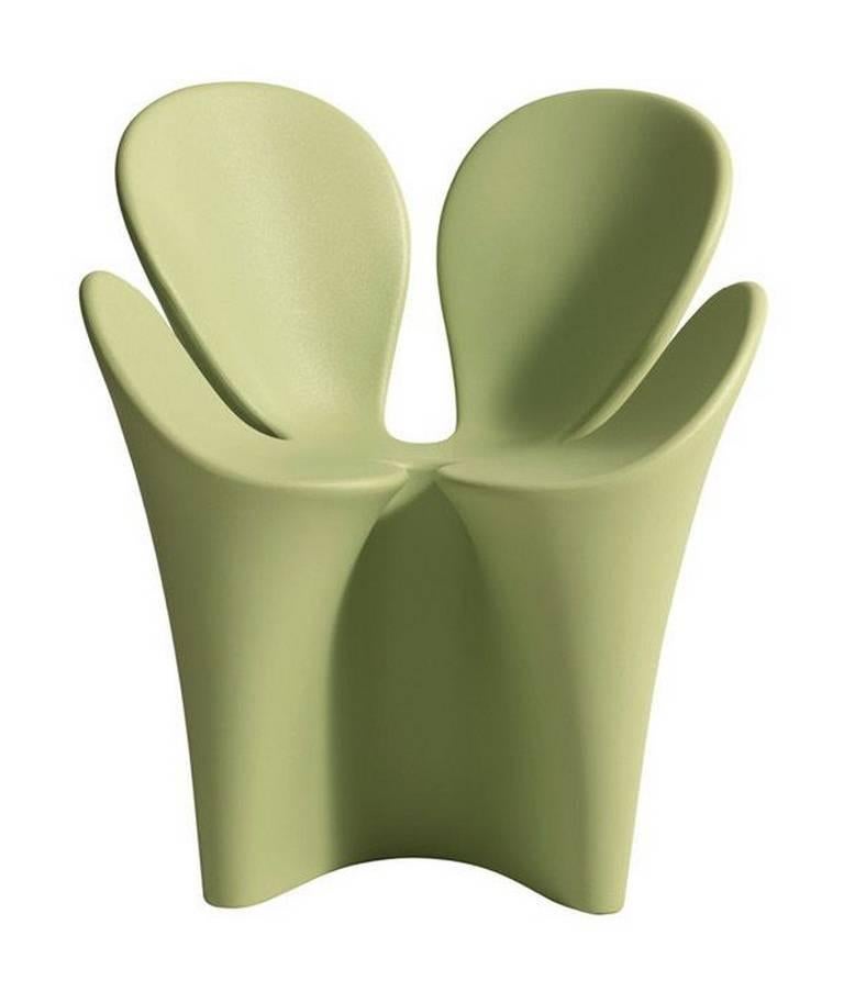 XXIe siècle et contemporain Fauteuil monobloc en forme de fleur en forme de trèfle conçu par Ron Arad pour Driade en vente