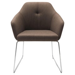 De Sede DS-279 Dinning Chair in Craft Brown Upholstery by Christian Werner